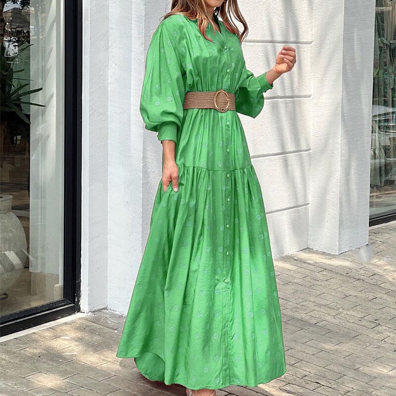 Vestido Argélia - Donatella Argélia / Vestidos OficialModelles Verde P 